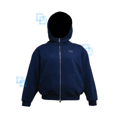 B_15 / ZIPPED HOODIE