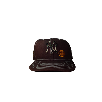 CAP NY embroidered BROWN